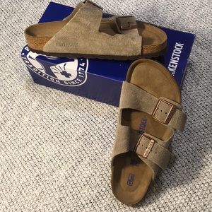 WMNS Birkenstock Arizona Suede Leather Sandals